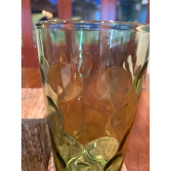 Vintage Hazel Atlas Eldorado Optic Dot Glass Tumblers. - Picture 4 of 7